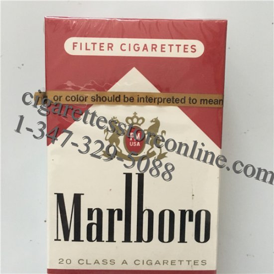 Marlboro Red Regular Cigarette Discount 1 Carton - Click Image to Close